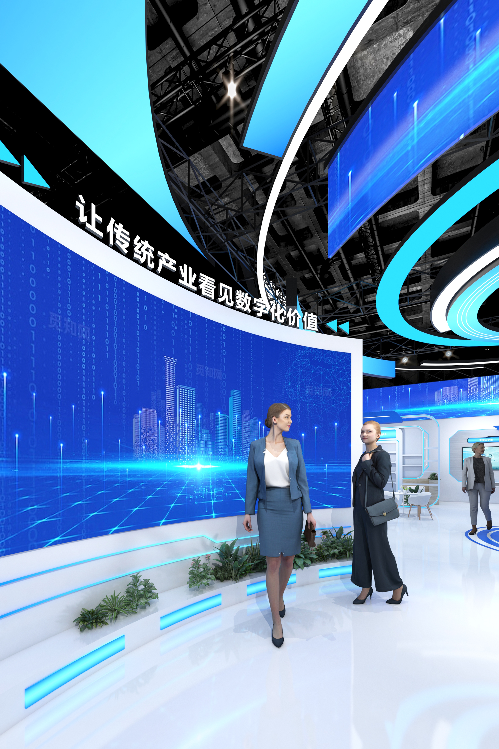 企业展厅设计的三大核心技巧：从规划到落地，打造高质感品牌空间