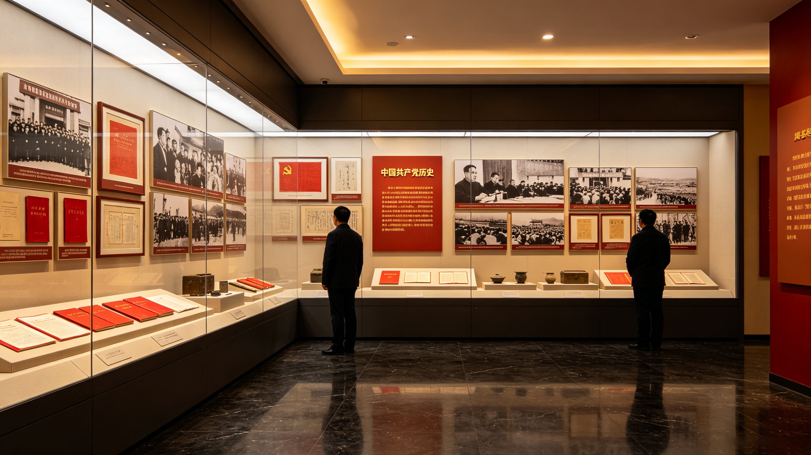党建文化展厅｜红色党史教育展馆